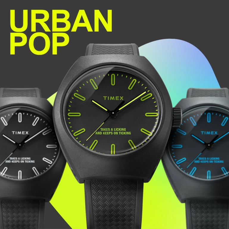 Timex Urban Pop - экология в моде